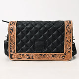 ADBG1673 Organiser Hand Tooled Genuine Western Leather Women Bag