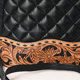 ADBG1679 Crossbody Hand Tooled Genuine Western Leather Women Bag