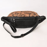 ADBG1680 Fanny Pack Hand Tooled Genuine Western Leather Women Bag