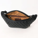 ADBG1680 Fanny Pack Hand Tooled Genuine Western Leather Women Bag