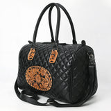 ADBG1681 Briefcase Hand Tooled Genuine Leather women bag western Bag