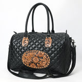 ADBG1681 Briefcase Hand Tooled Genuine Leather women bag western Bag