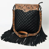 ADBG1682 Crossbody Bucket Hand Tooled Genuine Western Leather Women Bag