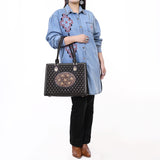 ADBGA735 Tote Hand Tooled Genuine Western Leather Women Bag