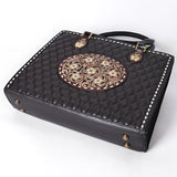 ADBGA735 Tote Hand Tooled Genuine Western Leather Women Bag