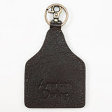 ADKRM139 Hair On Genuine Leather Keyring