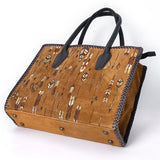 ADBGM556 Tote Genuine Western Suede Leather women bag