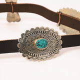 ADBLA108-51  Authentic German Silver Concho Belt