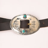 ADBLA108-51  Authentic German Silver Concho Belt