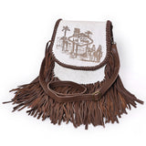 ADBGM602 Crossbody Hair-on Genuine Western Leather Women Bag