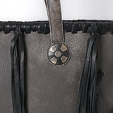 ADBGM606 Tote Hair-on Genuine Western Suede Leather women bag