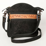 ADBG840 Crossbody Embossed Genuine Leather Genuine Western Leather Bag